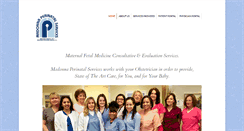 Desktop Screenshot of madonnaperinatal.com